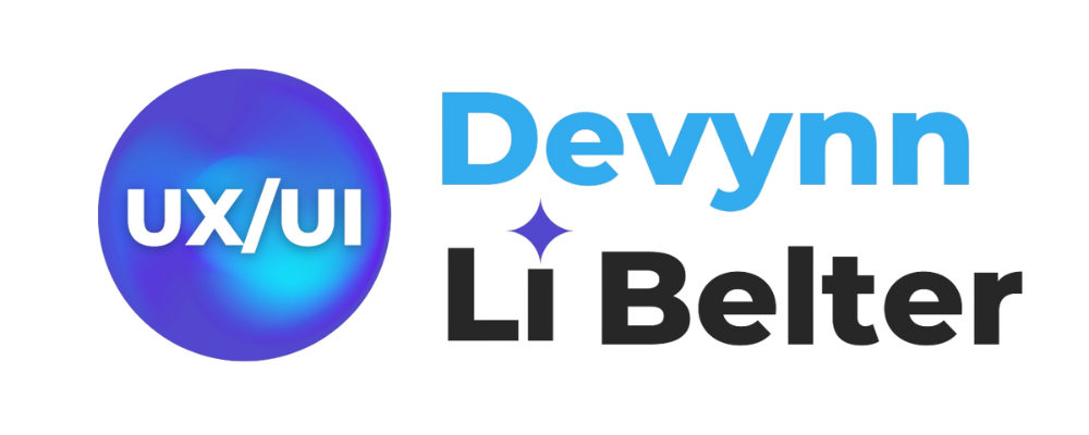 Devynn Li Belter Logo with black text